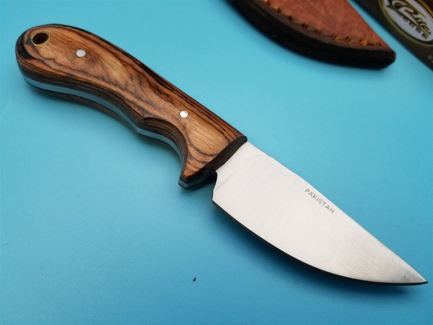 5.75" Mini Skinner Knife with 2.5" Stainless Steel Blade & Hardwood Handle