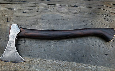 Custom Viking Styled War Axe with Leather Sheath