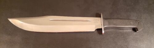 Giant Handmade D2 Steel Bowie Knife | 20" Massive Survival Knife with Micarta Handle & Leather Sheath