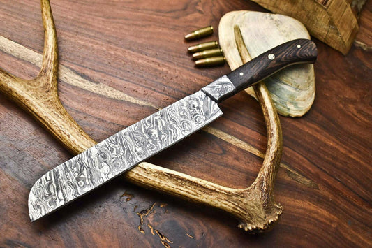 Handmade Damascus Steel Chef Knife – Full Tang