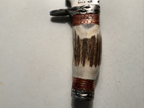 Heritage Forge Sheriff Damascus Steel Bowie Knife CT 831