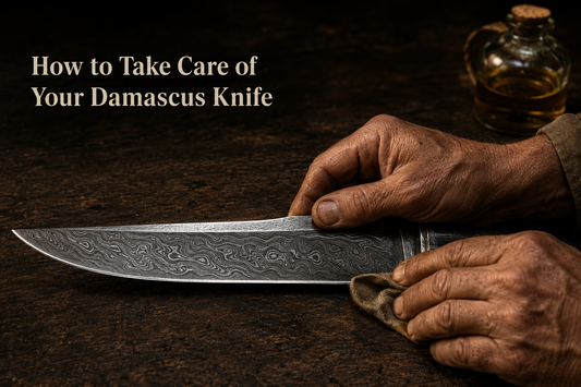 How to Take Care of Your Damascus Knife?