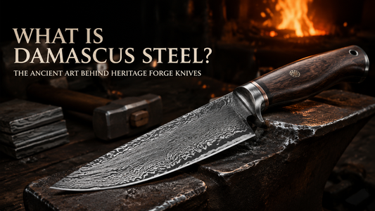 What is Damascus Steel? The Ancient Art Behind Heritage Forge Knives
