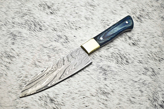 10.0" Handmade Damascus Steel Blade Kitchen Chef Full Tang Knife – Premium Layered Steel
