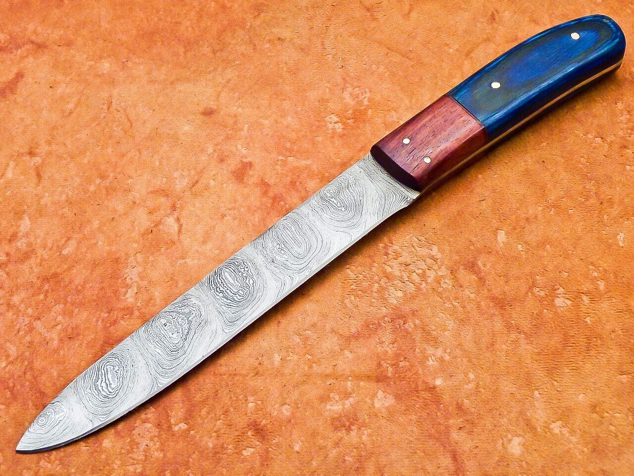 11" Handmade Damascus Steel Professional Chef Knife – Hardwood Handle, 512 Layers, Hand-Forged Kitchen Knife