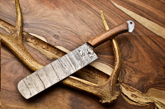 12.0" Handmade Damascus Blade Kitchen Full Tang Chef Knife