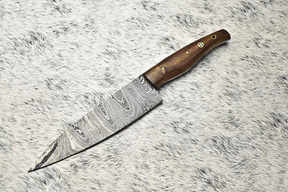 12.0" Handmade Damascus Steel Blade Kitchen Full Tang Chef Knife