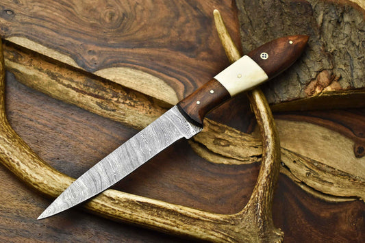 12.0" Handmade Damascus Steel Kitchen Chef Knife | Full Tang Blade