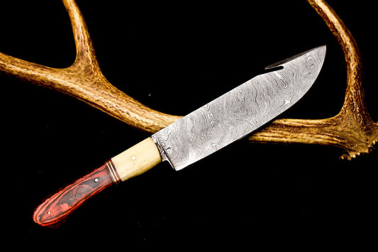 12.0" Handmade Damascus Steel Kitchen Chef Knife | Full Tang Professional Cooking Knife