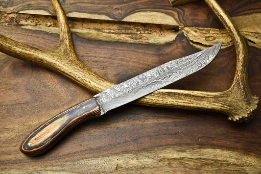 12" Handmade Damascus Steel Blade Kitchen Chef Full Tang Knive