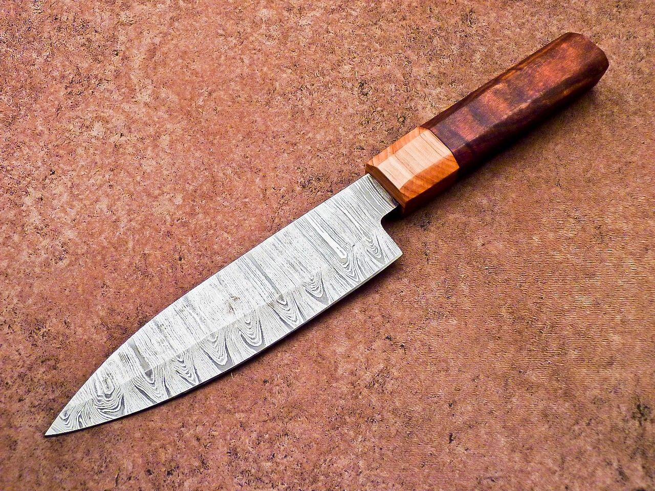 12" Professional Chef Knife Damascus Blade Kitchen Knife, Hunting Knife