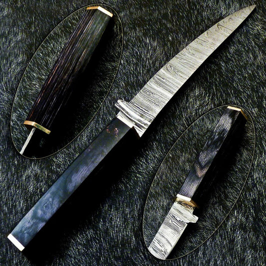 12" Professional Kitchen Chef Knife Damascus Blade "Hard Wood"