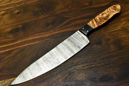 14.8-Inch Overall, Custom Forged with 288 Layers, Exceptional Edge Retention and Precision.