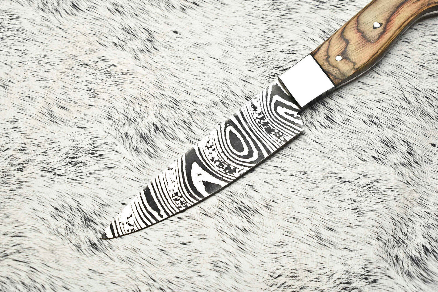 Cutlery Salvation Damascus Blade Kitchen Full Tang Chef Knife