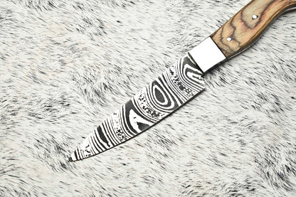 Cutlery Salvation Damascus Blade Kitchen Full Tang Chef Knife