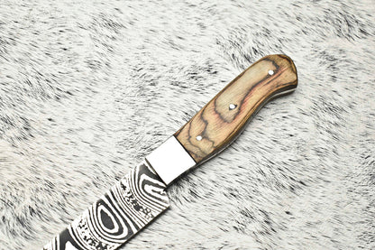 Cutlery Salvation Damascus Blade Kitchen Full Tang Chef Knife