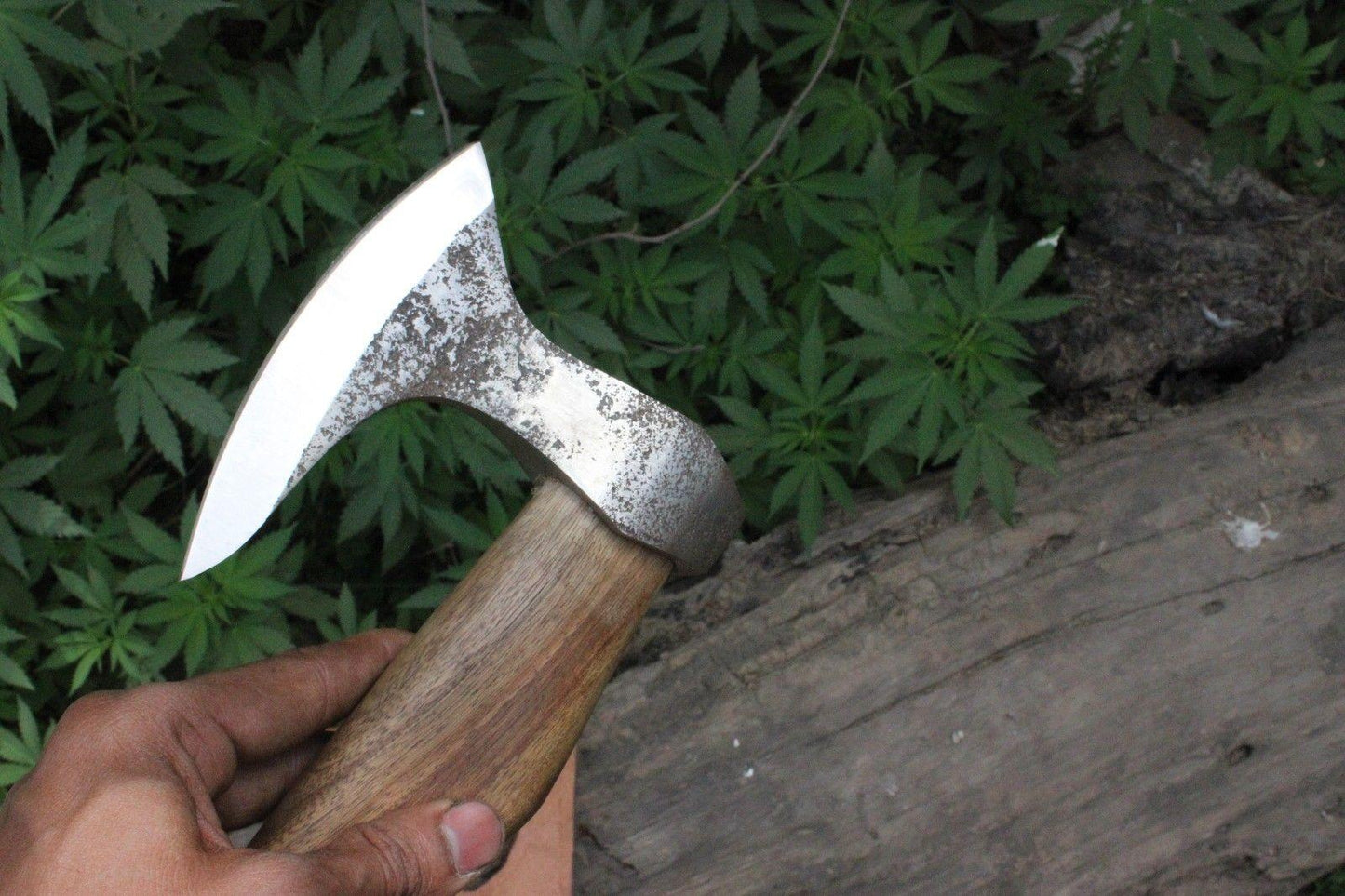 Custom Hand-Forged Viking Birded Hawk | 1095 High Carbon Steel Tomahawk Head