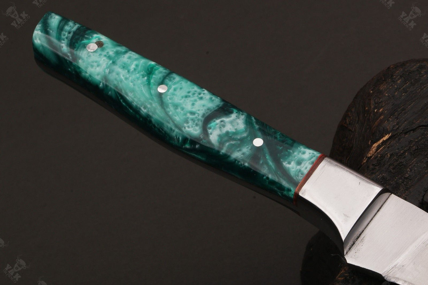 14" Custom Handmade D2 Steel Best Fillet Knife Fish Fillet Knife With Resin Handle
