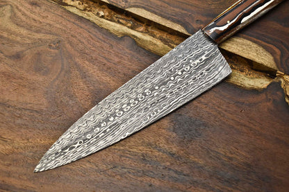 13" Handmade Damascus Steel Kitchen Chef Knife
