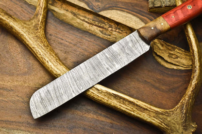12.0" Handmade Damascus Steel Blade Kitchen Chef Full Tang Knife – Artisan Forged