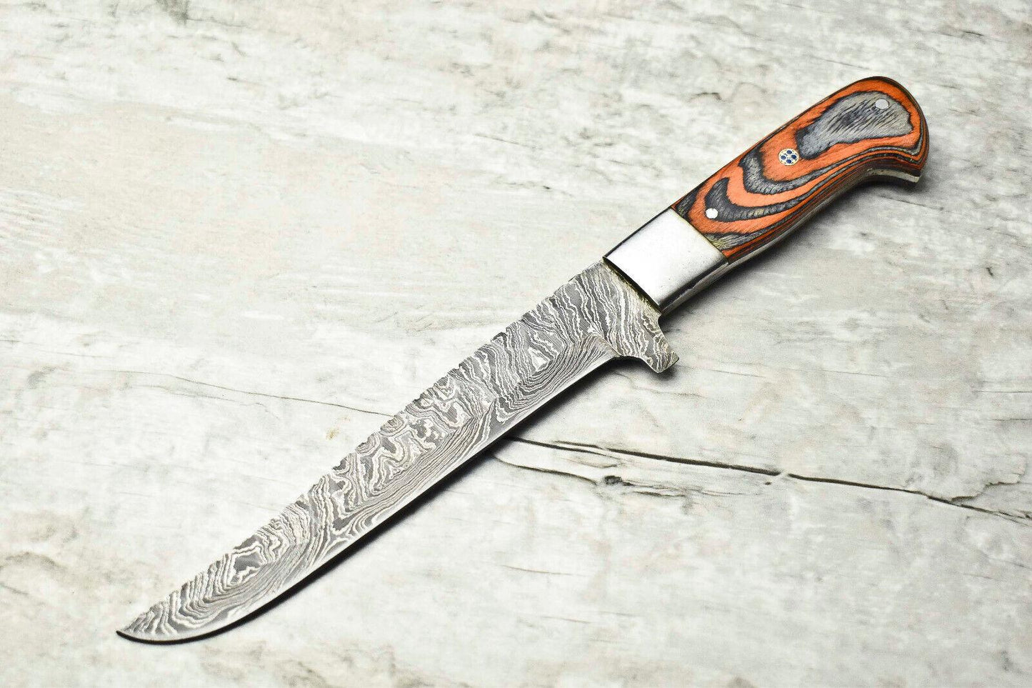Handmade Damascus Steel Full Tang Chef Knife | Kitchen Knife