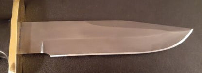 Handmade D2 Steel Hunting Bowie Knife with Micarta Handle