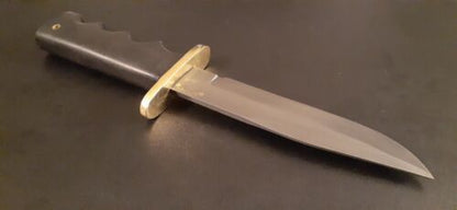 Handmade D2 Steel Hunting Bowie Knife with Micarta Handle