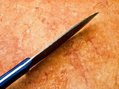 12" Professional Chef Knife – Handmade Damascus Blade Kitchen Knife with Hardwood Handle