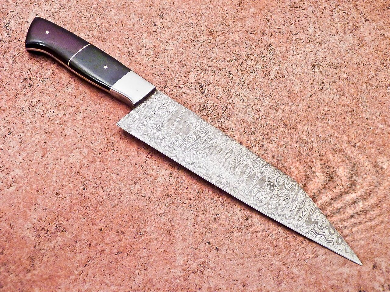 13" Professional Chef Knife Damascus Blade Kitchen Knife Resin Handle