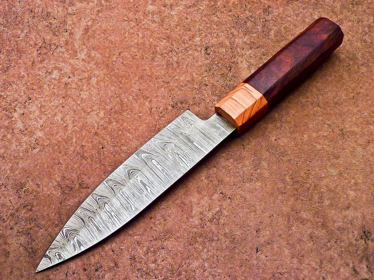 12" Professional Chef Knife Damascus Blade Kitchen Knife, Hunting Knife