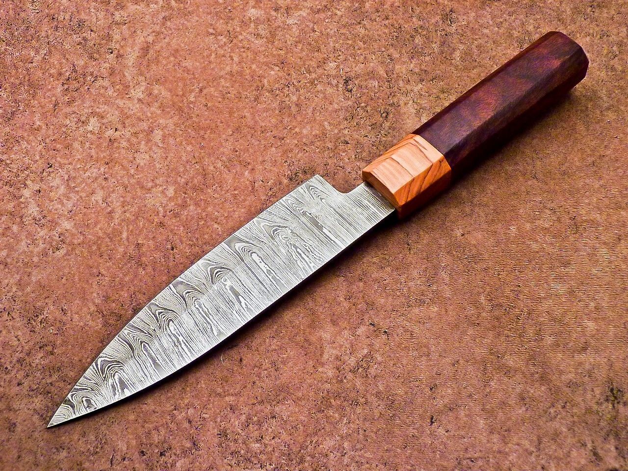 12" Professional Chef Knife Damascus Blade Kitchen Knife, Hunting Knife