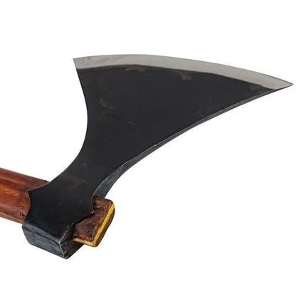 Norse Outdoor Viking Axe Hand Forged Functional Axe for Camping & Reenactment