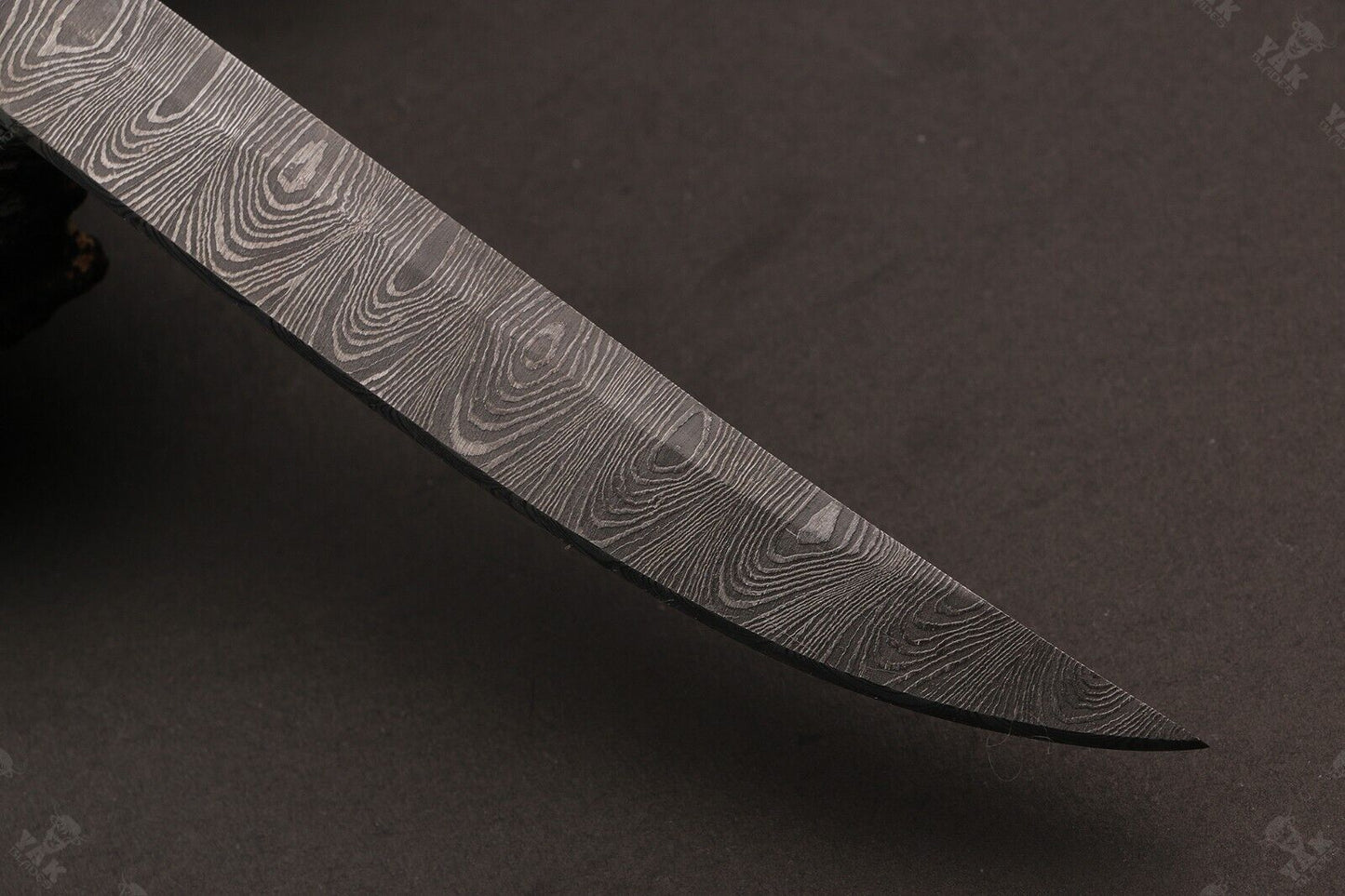 12" Hand Forged Damascus Fillet Knife Custom Fillet Knife With Pakka Wood Handle