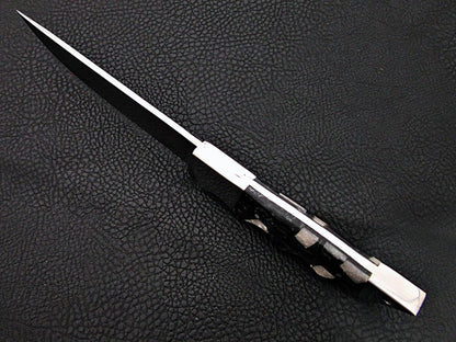 12" Custom D2 Steel Fillet Knife Damascus Bolster Resin Sheet Handle Best Fillet Knife