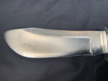 103 Stainless Steel Fixed Skinner Knife with Leather Sheath – Vintage