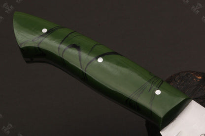 14" Custom Handmade D2 Steel Fillet Knife Best Fillet Knife & Custom Fillet Knife With Sheath