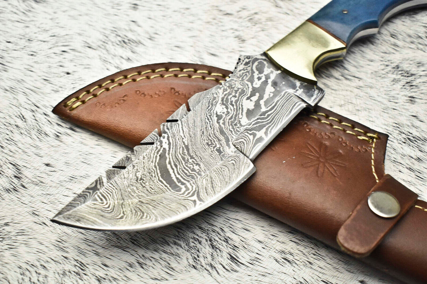 Rare Handmade Blade Camping Tracker Full Tang Knife