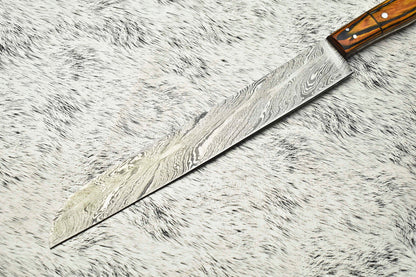 Cutlery Salvation Handmade Damascus Blade Kitchen Chef Knife