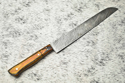 Cutlery Salvation Handmade Damascus Blade Kitchen Chef Knife