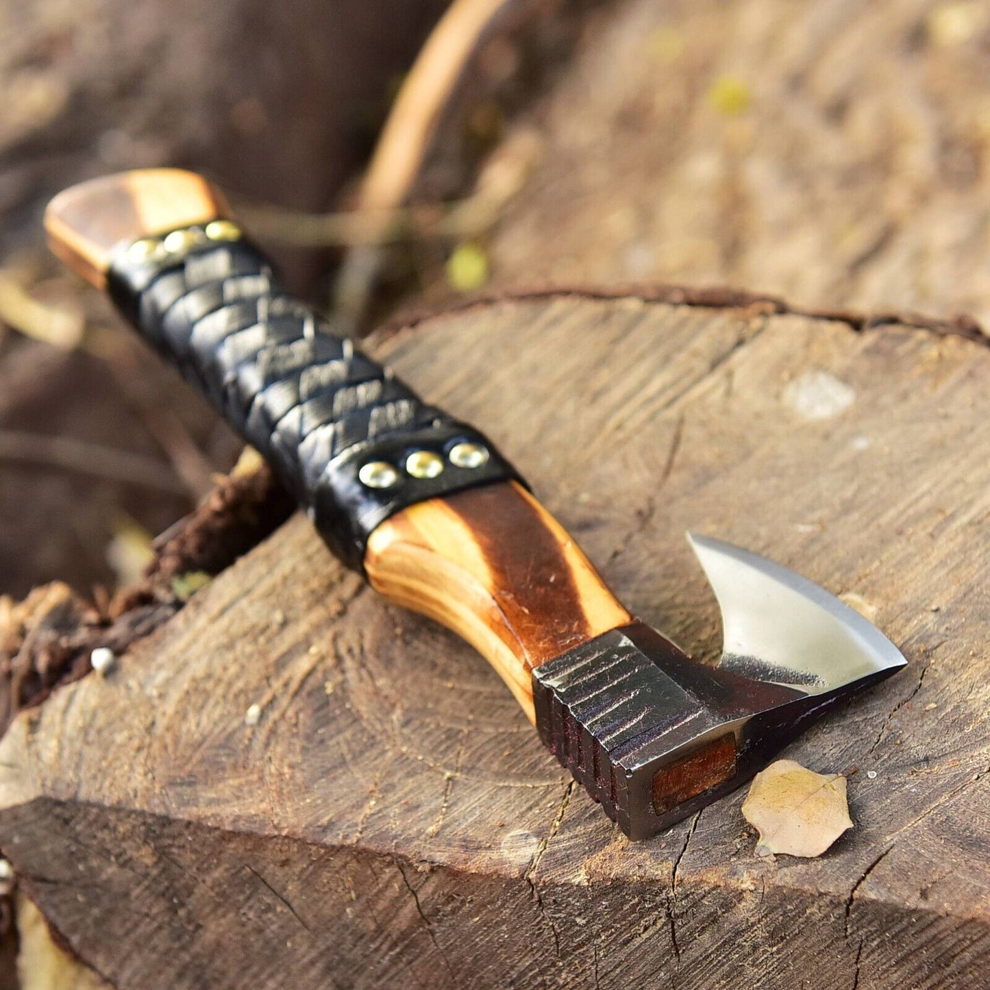 Viking Throwing Axe | Handmade Carbon Steel Outdoor Hunting & Camping Tomahawk