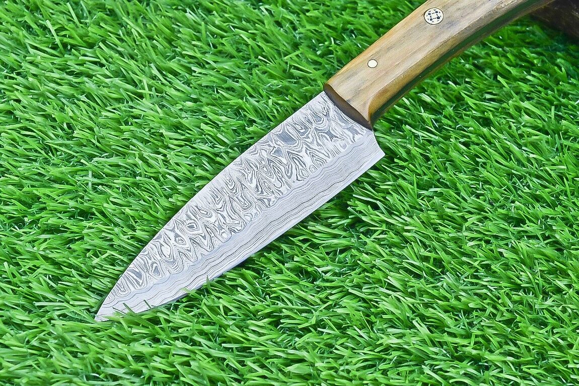 Stunning Hand Forged Damascus Steel Blade Kitchen Chef Knife – Kitchen & Hunting Knife