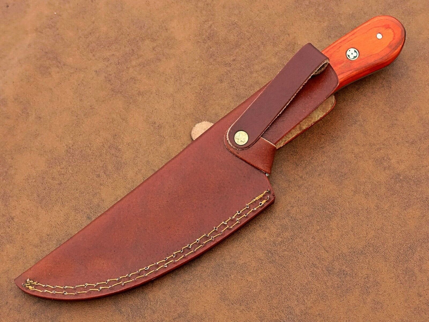 Custom Handmade Damascus Steel Chef Knife – BBQ Special Cooking Knife