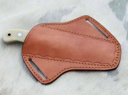 Handmade Cowboy Bull Cutter Knife Custom Bull Cutter Knife Best Bull Cutter Knife W/Sheath