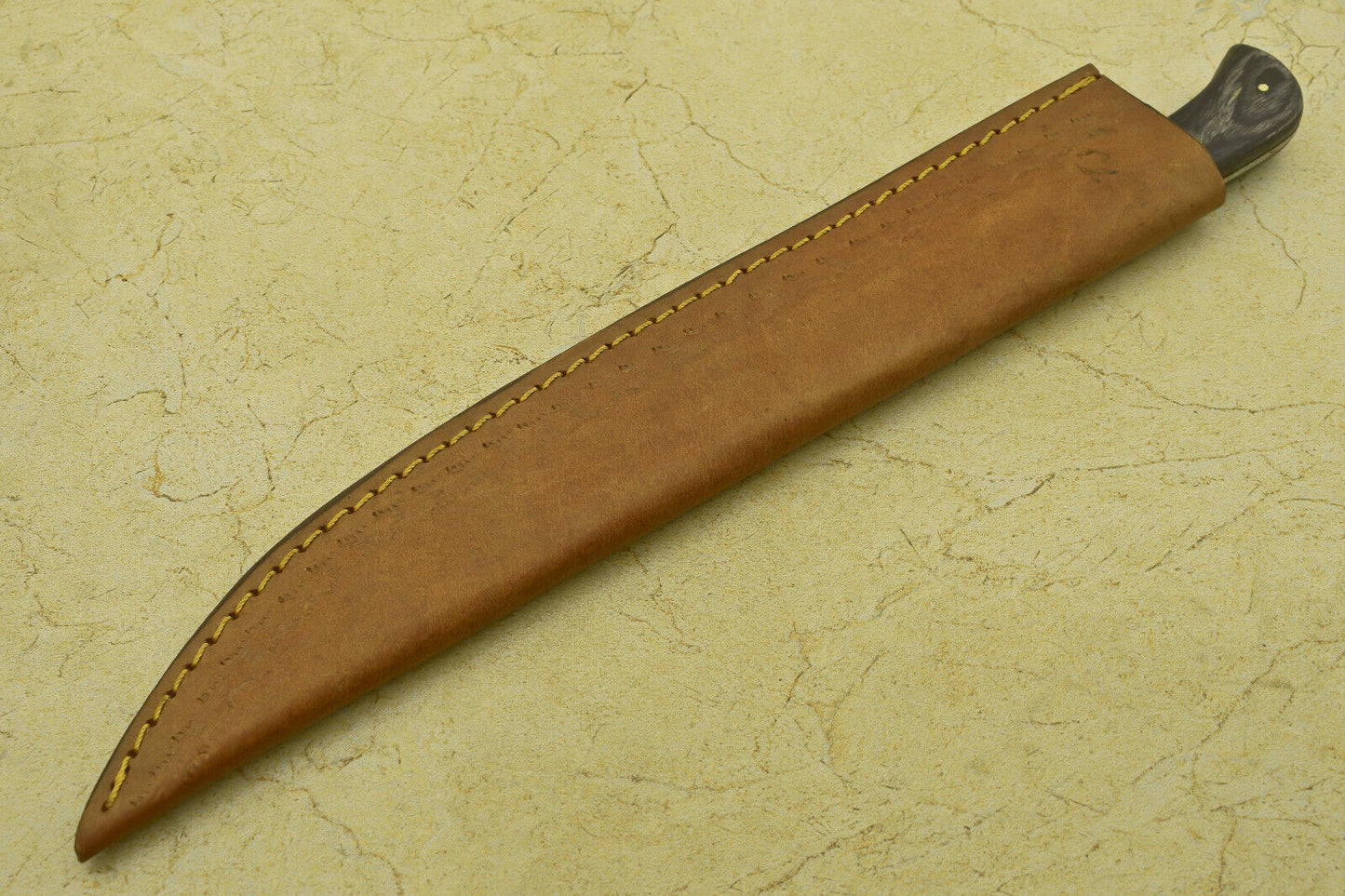 HANDMADE FORGED DAMASCUS STEEL CHEF KITCHEN KNIFE WITH WOOD HANDLE
