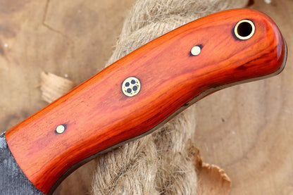 Premium Handmade Bull Cutter Knife With Sheath Cowboy Bull Cutter Knife for Outdoors