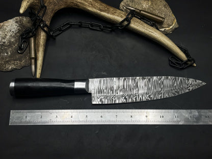 Brand New Custom Hand Forged Damascus Steel Chef Knife – Super Sharp Kitchen Knife