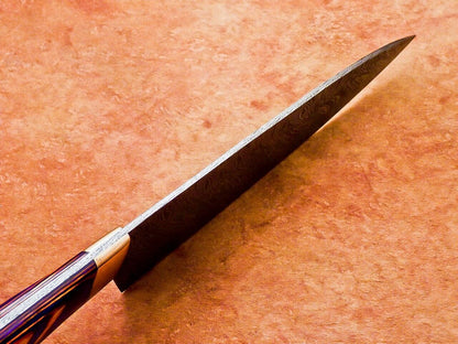 14" Professional Chef Kitchen Knife Damascus Blade "HARD WOOD"