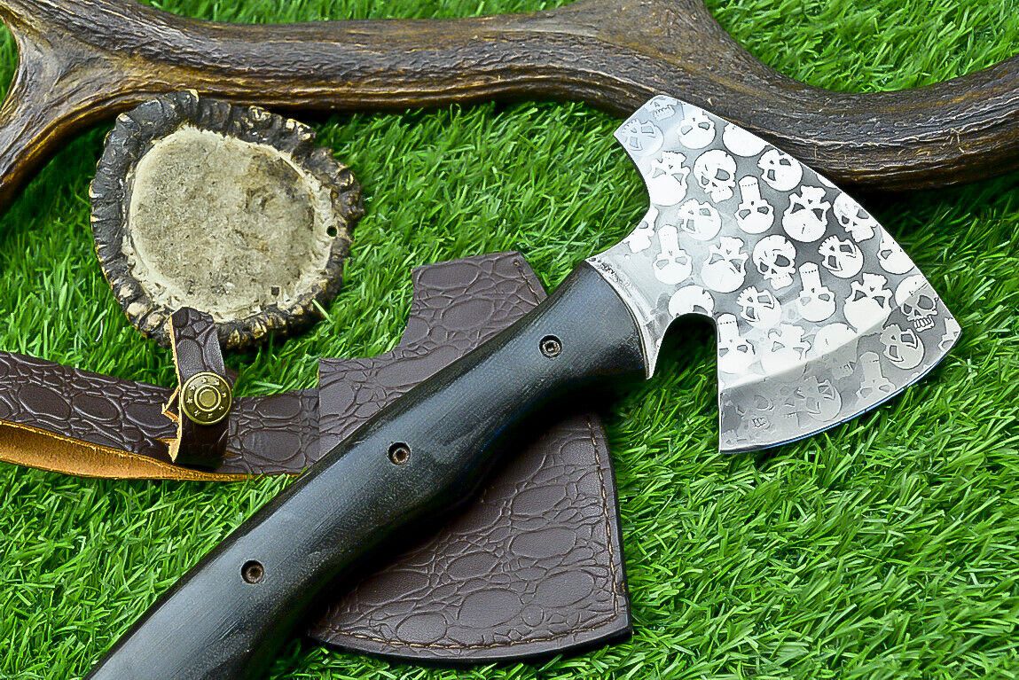 Custom Handmade J2 Steel Viking Tomahawk – Throwing Hatchet & Integral Axe