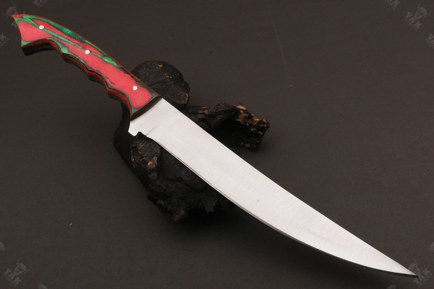 13" Custom Handmade D2 Steel Fillet Knife Best Fillet Knife & Fillet Knife for Fishing W/Sheath