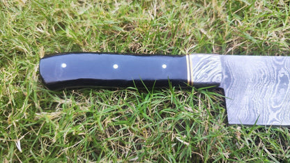 Premium Handmade Damascus Steel Chef Fillet Knife | Full Tang Kitchen Knife with Micarta Handle